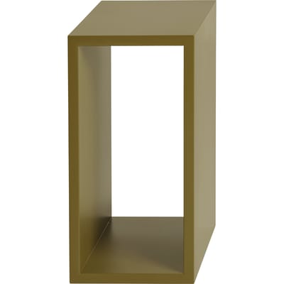 Muuto Stacked 2.0 zonder achterwand - small - brown green