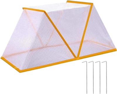 Tuinbed Afdeknet - Plant Beschermhoes - Bescherming Planten - Opvouwbaar Ontwerp - 42 x 27 cm - Groen