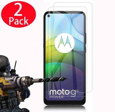 Screenprotector geschikt voor Motorola Moto G9 Power Glazen Glass - Moto G9 Power Screenprotector - 2 Stuks