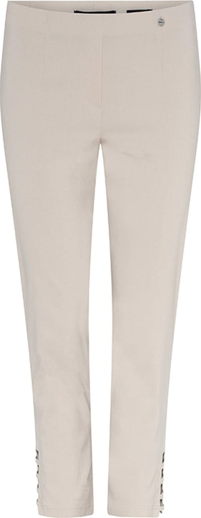 Robell Lena09 Dames Comfort Stretch 7/8 Pantalon - Beige - Maat38