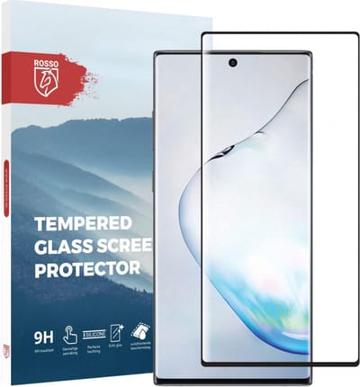 Rosso 9H Tempered Glass Screen Protector Geschikt voor Samsung Galaxy Note 10 Plus | Glasplaatje | Beschermlaag | Beschermglas | 9H Hardheid