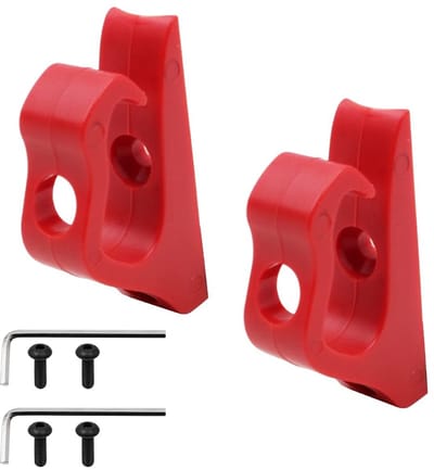 Dailygoody - Multifunctionele haak - Elektrische scooteraccessoires - Rood - Handig voor helmen en tassen - Voor Mijia M365 en M365 Pro