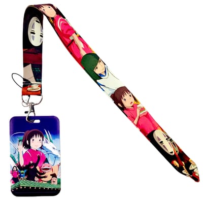 Anime Lanyard Japanse Manga Nekband voor Sleutel ID-kaart Telefoonbandjes Badgehouder Ophangtouw Sleutelhangers Accessoires Cadeaus