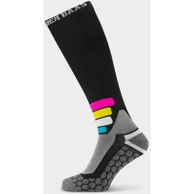 Poederbaas Skisokken Compressie Technical Pro Merino Zwart-39/42