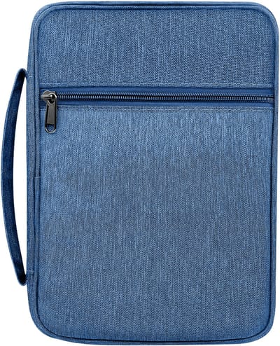 Purepeak Bijbelhoes - Bible Cover - Voor Bijbel - Lichtblauw