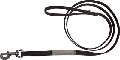 Animal Boulevard Canvas Hondenlijn / Hondenriem - Donkerbruin - Breedte 25 mm - Lengte 180 cm