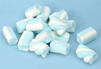 spekkenmix - blauw-wit - groothandelsverpakking - 4x1Kg - spekken - blauw - wit - feestspekken - geboorte - babyshoweer - gender-reveal