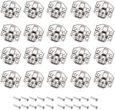 Dailygoods - Toggle Catch Lock 20 Stuks voor Kasten en Dozen