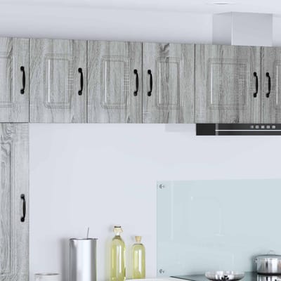 vidaXL - Vaatwasserpaneel - Kalmar - Grijs - Sonoma - 30 - x - 31 - x - 40 - cm