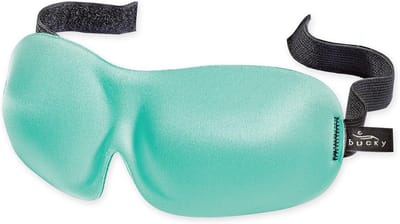 Oogmasker - Slaapmasker - Licht Blokkeren - Voorgevormd - 23x10x8 cm - Aqua
