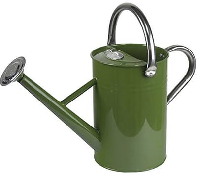 Metalen gieter met inklapbare handgreep - Sterke en duurzame gieter voor tuin en huis