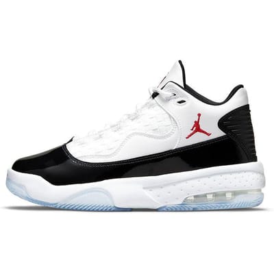 Air Jordan Max Aura 2 GS Wit Gym Rood Kinder Sneakers Zwart CN8094-102 37.5 black