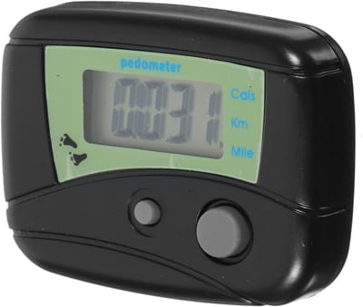 Stappenteller Set - Fitness Tracker - Activiteit Meten - Automatische Herkenning - 2 Stuks - Zwart
