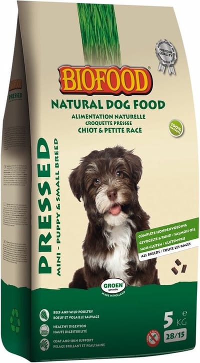 4x BF Petfood Puppy Geperst Hondenvoer 5 kg