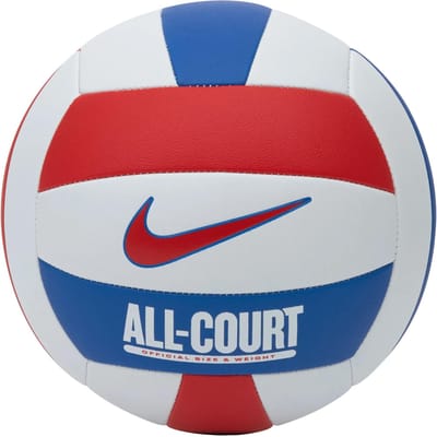 Nike All Court Leeggelopen Volleybal, Unisex wit Volleybal 5 wit