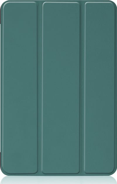 Hoesje - Geschikt voor Apple iPad Air 5 (2022) - 10.9 inch - 5e Generatie - M1 - Dun & Stevig - Trifold Bookcase - Hard Cover - Hardcover Book Case - Tablet Hoes - Donkergroen
