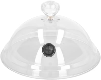 Dailygoods- Rookdeksel Domevorm - Acryl - Geschikt voor Rookgeneratoren - Herbruikbaar - Lichtgewicht - Voor Voedsel en Desserts - Rookkap