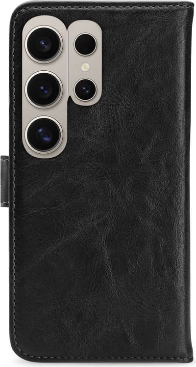 My Style Telefoonhoesje geschikt voor Samsung Galaxy S24 Ultra Hoesje | My Style Flex Wallet Bookcase Portemonnee | Pasjeshouder voor 3 Pasjes | Telefoonhoesje voor Pinpas / OV Kaart / Rijbewijs - Zwart
