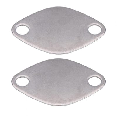 Dailygoods- EGR Blokkeerplaat Professioneel - EGR Klep - Gasket - Ventiel Deksel - Roestvrij Staal - Duurzaam