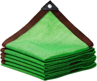 Schaduwdoek Groen - Zonwerend Net - Tuin Beschermen - UV Bestendig HDPE - 2x3 Meter - Groen
