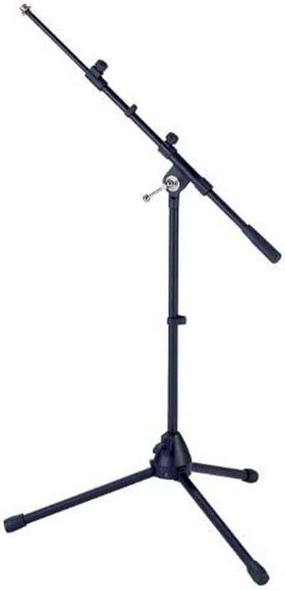 Microfoonstandaard Zwenkarm - Muziekstandaard Boomarm - Studio Opnames - Verstelbare Hoogte - 1.8 kg - Zwart