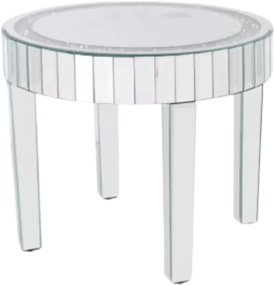 Ronde salontafel Crystal -Woonkamer - Krista l- Bijzettafel - Side table