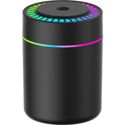 180ML Mini Luchtbevochtiger Draagbare Aromatherapie Vernevelaar Essentiële Olie Diffuser Voor Thuis Auto Ultrasone Stille Nevelmaker Diffuser met LED Kleurlamp