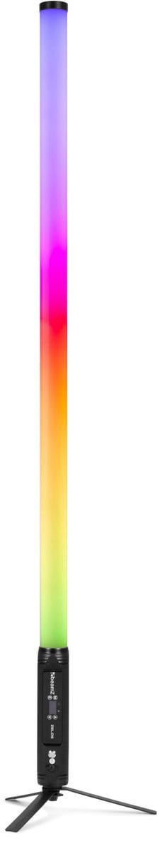 BeamZ Zelos LED Tube - Met 360° RGBW/CW LED’s - IP65 - 12 uur accuduur en draadloze DMX