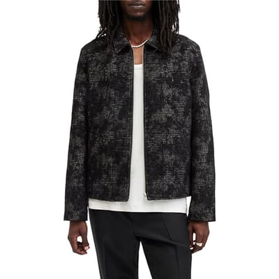 AllSaints Keller Jacket Black Maat: XXL | Lichte Jassen Outlet | Heren | Zwart