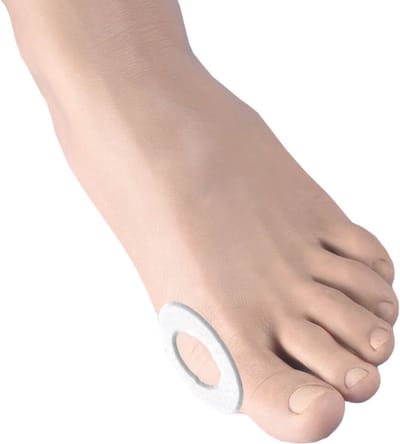 Uriel - Eeltknobbel Beschermer - Hallux Valgus Pleister - Bescherming tegen Druk & Wrijving - 1 Stuk