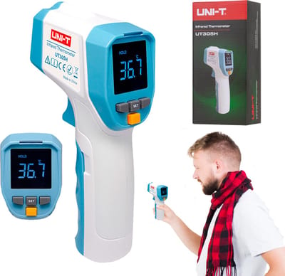 UNI-T UT305H - Thermometer - Contactloos - Infrarood - LED Display