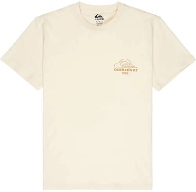 Quiksilver Bliss Point T-shirt Met Korte Mouwen Beige L Man