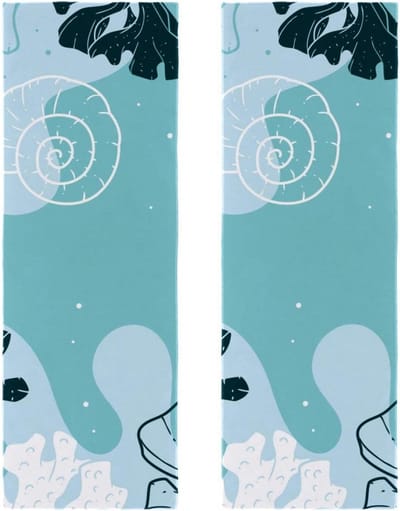 Microvezel Gym Handdoeken - Sporthanddoeken Zacht - Zweet Afnemen - Super Absorberend - 29.5 x 81.5cm - Koraalblauw
