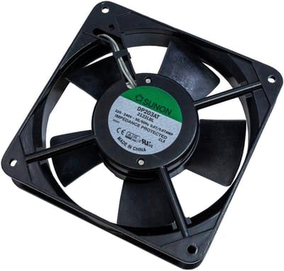 120mm 230V AC axiale ventilator 79,8m³/h 1700U/min 14W