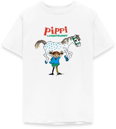 Pippi Langkous En Kleine Witte Avonturen T-Shirt Tiener