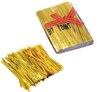 800 Stuks Metaal Draad Twist Ties - Ideaal voor Bakkerij, Organiseren en Verpakken van Producten