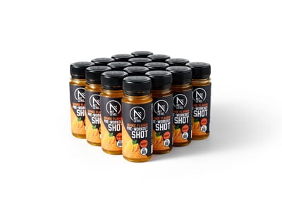 NXT Level® Pre Workout Shots - 16 Stuks - Preworkout Met Cafeïne, Taurine, L-citrulline en Beta-alanine - Sinaasappel