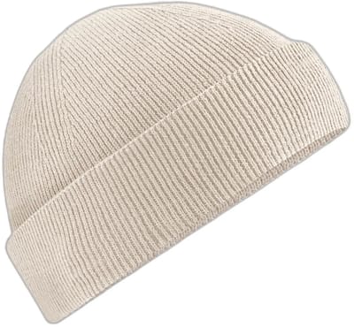 Organic Cotton Fisherman Beanie - Almond - One Size