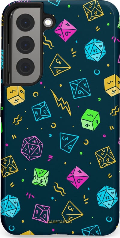 Casetastic Hoesje Geschikt voor Samsung S22 - Stijlvolle Beschermende Duo-layer Case - Avontuursteen
