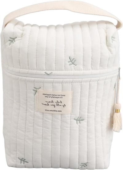 Draagtas voor Babyflessen, Eten en Accessoires - Vouwbare Tas voor Flessen, Doekjes en Snacks