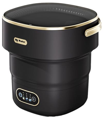 13L Opvouwbare Wasmachine met Grote Capaciteit - Draagbare Mini Wasmachine voor Ondergoed, Sokken