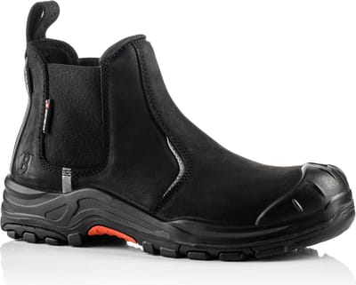 BuckBootz Nubuckz Instapper NKZ101BLK S3S 2.0 - Zwart - 46