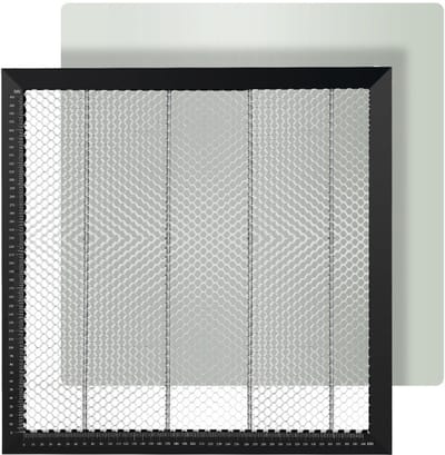 Honingraat Laser Bed voor Lasersnijmachine - Honeycomb - 400x400 mm-Compatibel met verschillende lasergraveermachines, zoals diode DIY lasergraveermachines en CO2 lasergraveermachines, enz.