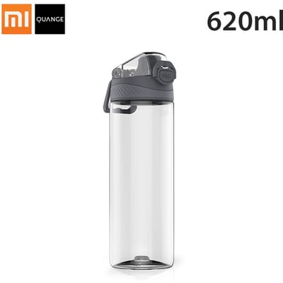QUANCE Sportfles Drinkbeker, Gym Drinkbeker, Tritan Draagbaar, Veiligheidsslot, Niet-giftig, Lekvrije Waterfles, Voor Outdoor Fietsen Fietsen Hardlopen 620ml