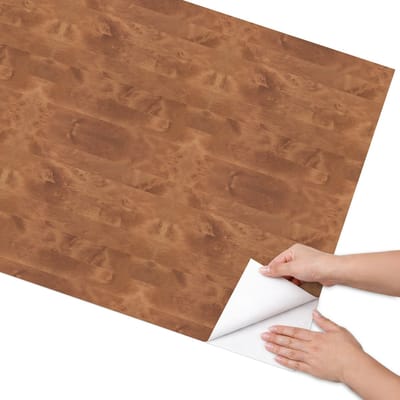 Coloray Meubel Wrap Folie - Bruin Meubelfolie - 75x150 cm - Meubelfolie Zelfklevend Houtstructuur - Wrapfolie Keuken - Rustiek Meubelfolie - Decoratiefolie - Tafeldecoratie - Texturen