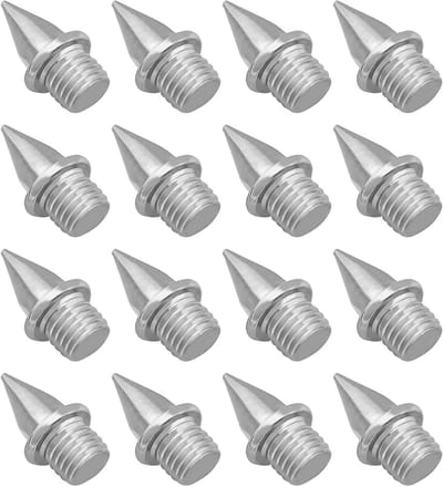 28 Stuks Schoenspikes met 5MM Draaddiameter voor Competitie, Training en Sprint op Diverse Terrains zoals Asfalt en IJs