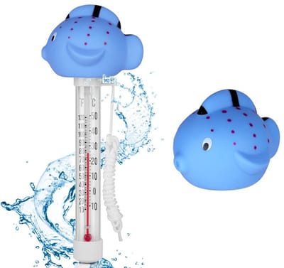 Drijvende zwembadthermometer - Nauwkeurige temperatuurmeting voor zwembaden, vijvers en badjes
