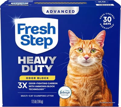 Kattenbakvulling Klontvormend - Geurcontrole Strooisel - Langdurige Frisheid - 3x Geur Absorberend Koolstof - 175 Pond