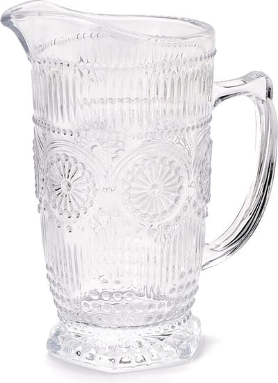 kan - glas - 21 cm hoog - Nuvole di stoffa