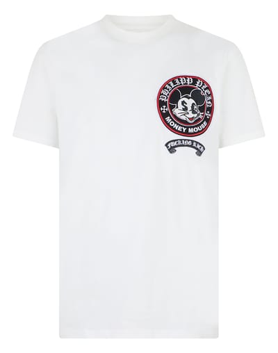 T-Shirt Met Ronde Hals En Korte Mouwen Money